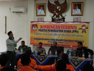 Bimtek PPS se-Kota Tangerang Dalam Persiapan Penyusunan dan Pemutakhiran Data Pemilih